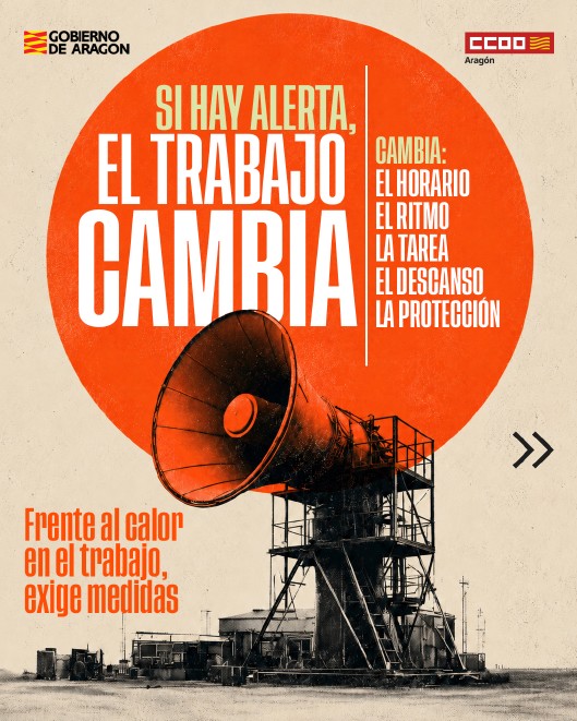 HOY TENEMOS ALERTAS POR CALOR:  ¿QUÉ HACER EN EL TRABAJO? 